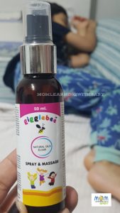 Oil for baby massage