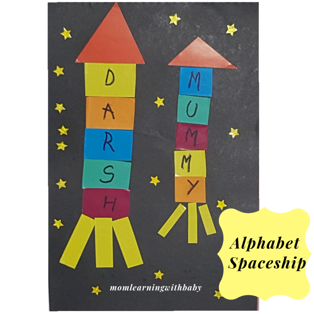 Alphabet Spaceship