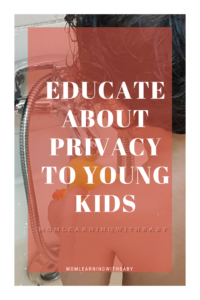 How to educate kids about privacy
